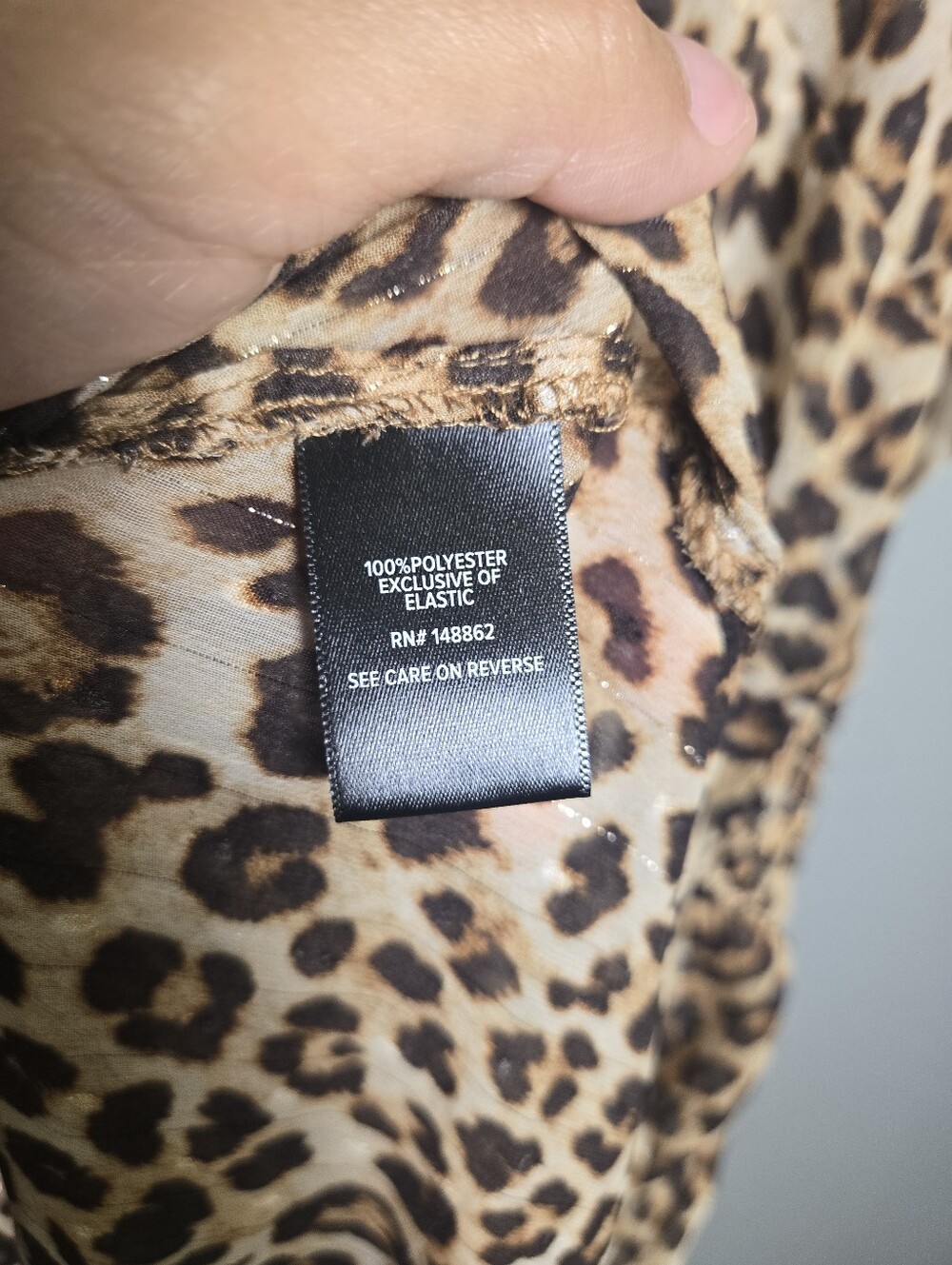 Torrid Leopard Print Sheer Dress Size 3X - Picture 9 of 16